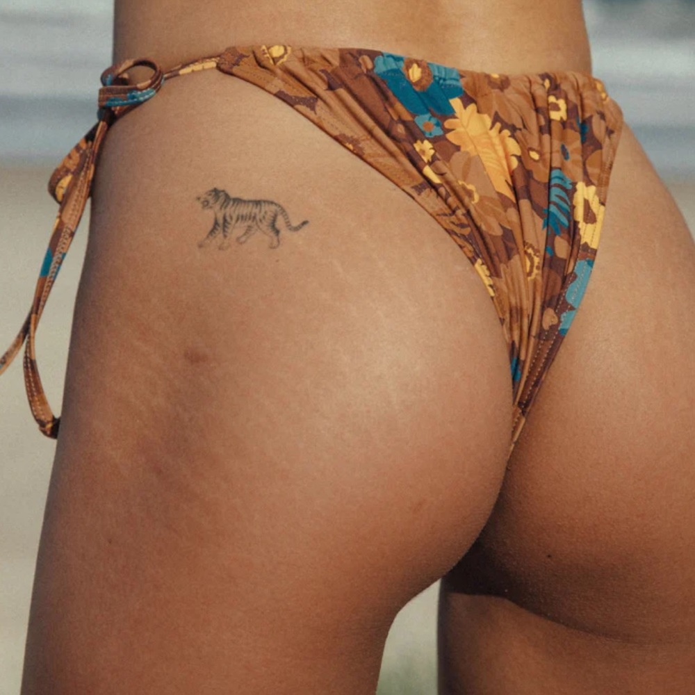 SNRKLBR Vice Bikini Bottom - Autumn Bloom - XS - BNWT